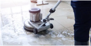 commercial floor cleaning