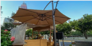 freestanding outdoor umbrella